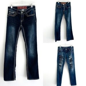 Bundle 3 jeans 2 hydraulic 1 Blueasphalt sz 7/8